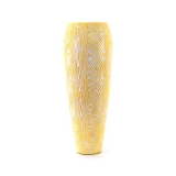 Medi 58CM Polyresin Vase Yello