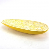 Medi 50CM Resin Platter Yellow