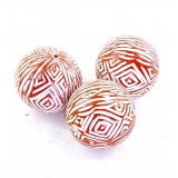 Medi 9.5CM Resin Ball Red