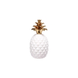 17CM Gold and White Pineapple