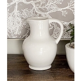 25cm White Jug