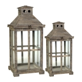 S/2 Garden Candle Lanterns