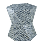 Blue Accent Stool