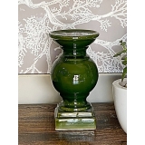 25cm Green Candle Holder