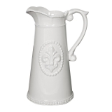 "Louis Fleur-de-Lis Pitcher, T