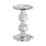 18cm Crystal Pillar Candle Hol