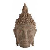 Meditating Buddha Head SM