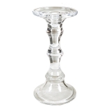 Medium audrey glass candlestic