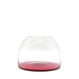 D16CM Glass Vase- Red