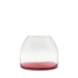 D20CM Glass Vase-Red