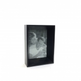 4X6 Black Wooden Photo Frame