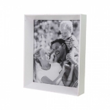 8X10 White Wooden Photo Frame