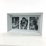 4x6x3 White Wooden Frame