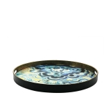 46CM Sea Marble Round Tray