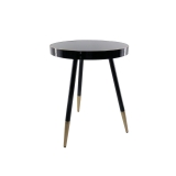 46CM Black Round Table