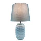 45x25cm Zen Living Blue Lamp 