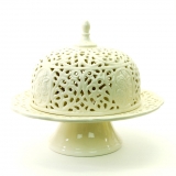 Footed Cake Plate W/Dome Cover