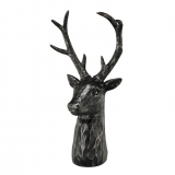 Darby 8-point Deer Head Black