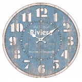 34CM Blue Wall Clock