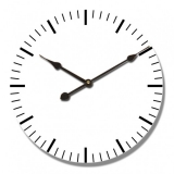 80cm White Wall Clock