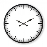 58cm White Wall Clock