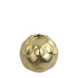 13CM Demi Ball C/Holder Gold