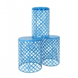 3/SET Next Stool - Blue