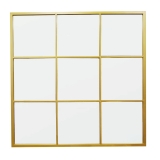 95cm Lux SQ Mirror-Gold