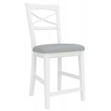 103CM White Hampton Bar Chair